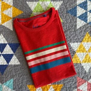 NWOT Mini Boden Summer Boys Striped Tee